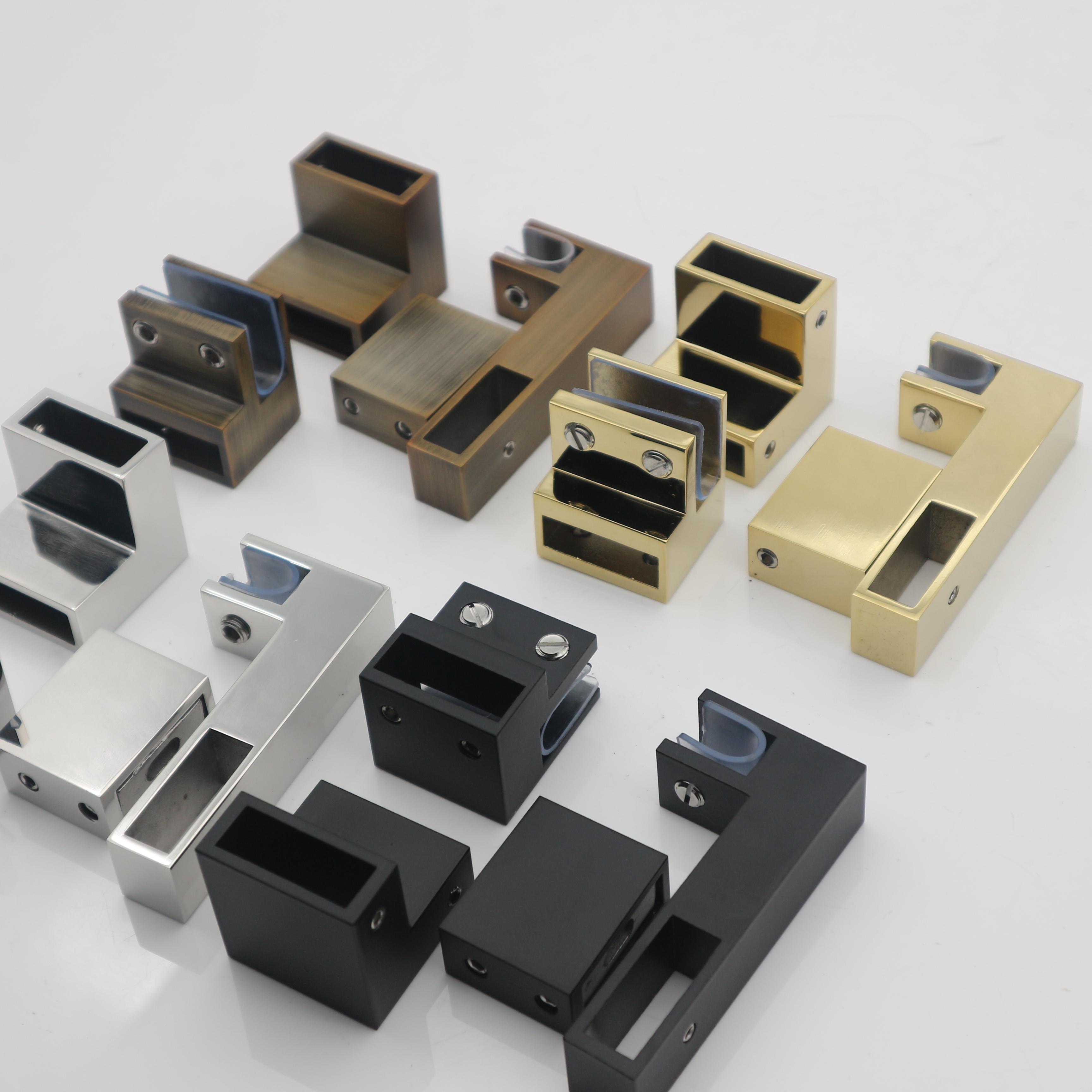Standard Door Window Hinges 180 Degree Glass Pool Fence Adjustable Hidden Hinges