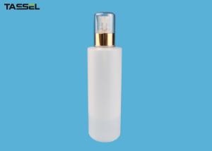 Wholesale 8 Oz Fine Mist Spray Bottles 250ml PE Bottle Shiny Gold Aluminum Sprayer from china suppliers