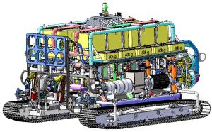 Wholesale VYL900Q 300m Cable Maintenance ROV with 2* 7 Axis Hydraulic Manipulator from china suppliers