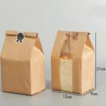 Matt Film Lamination Food Grade Kraft Takeaway Bags