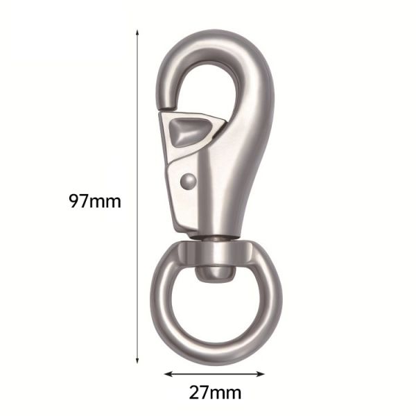 Zinc alloy Bullhead Hook Dog Buckle Pet Traction Hook Pet Accessories Glider Hammock Hook