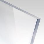 1.0mm 88% Transmittance Clear Perspex Sheet
