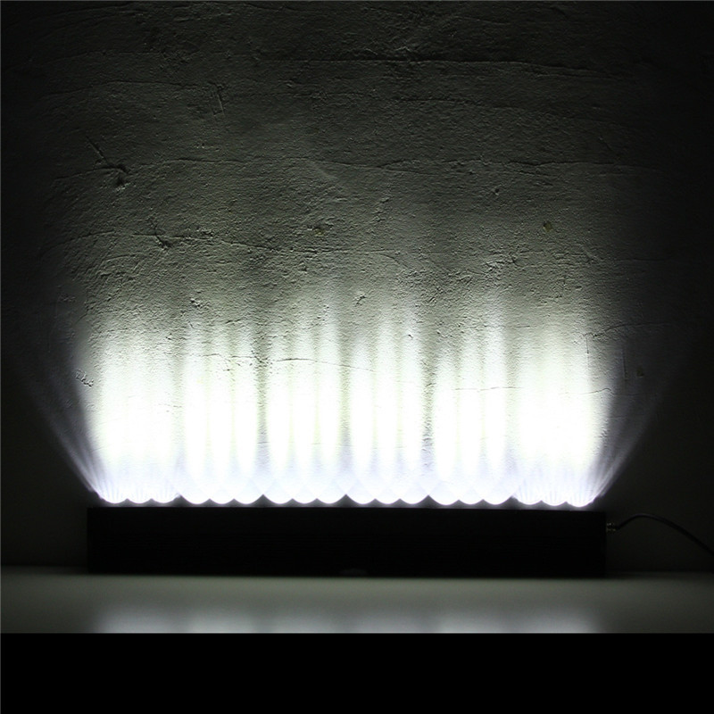 9-30 volt Cree single row Led light bar 10W PC LENS DHCB-L180SDC