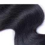 Unprocessed Peruvian Virgin Human Hair Bundles Body Wave Silk Soft Thick Bottom