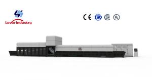 Wholesale Lever Factory Directly Sell Continuous Single Bending Glass Tempering furnace from china suppliers
