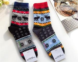 Wholesale Top quality christmas gifts cotton winter dress socks from china suppliers
