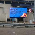 Big Digital Advertising Billboard Sign Banner Curved Advertisement Outdoor P8