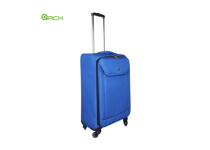 Abrasion Resistant Polyester Lightweight Removable Wheel Luggage