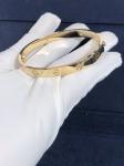High-End High Quality Elegant Amazing Car Tier 18k LOVE Bracelet 4 Diamonds