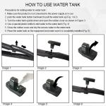 CE / ROHS / FCC Professional Steam Hair Straightener Fast PTC Heating Flat Iron