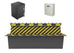 Road Safety Hydraulic Road Blocker 16mm Thickness A3 Steel Anti Terrorism With