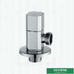 Luxury Bathroom Accessories Wall Mounted Gold Polish Brass Water Angle Valve