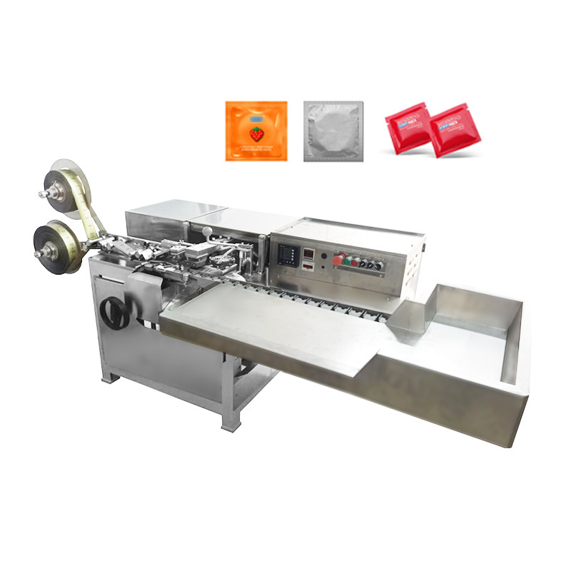Automatic Bar Soap Condom Mask Packing Machine Mechanical Driven Type