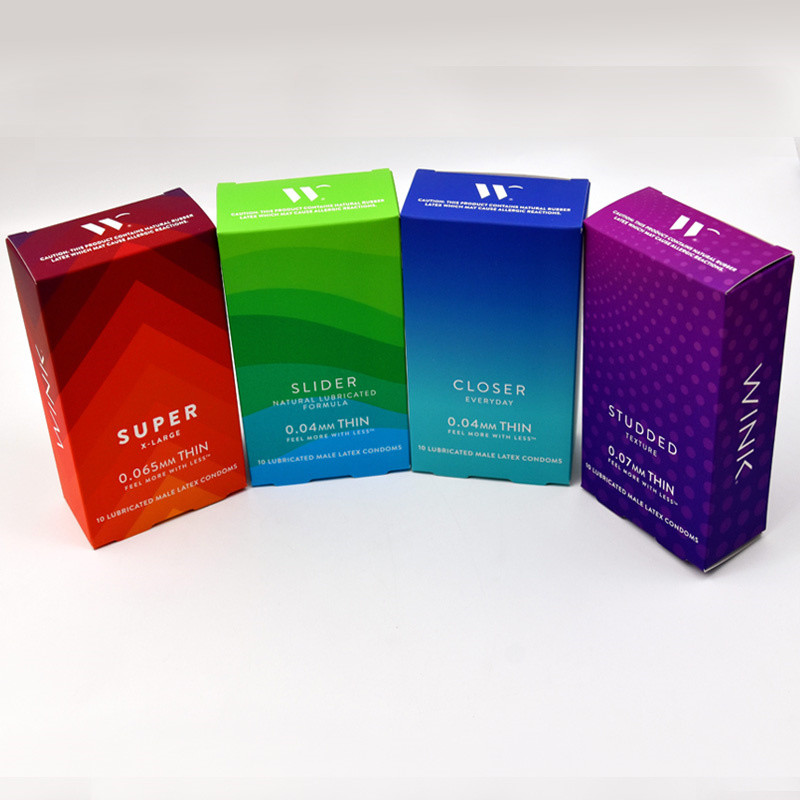 Cardboard Paper Mixed Color Small Cosmetic Packaging Boxes For Retail