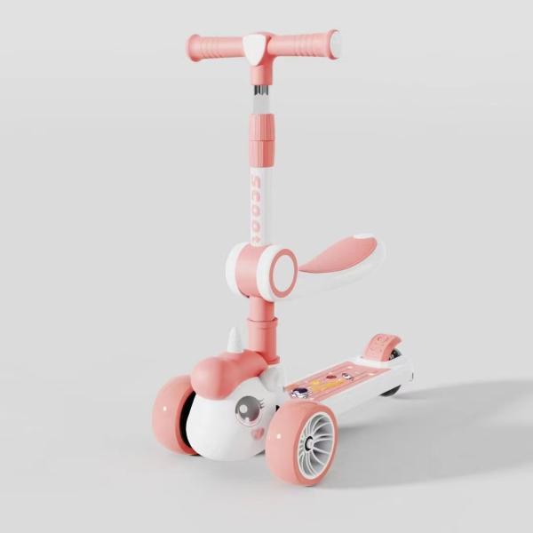 3 Wheel Scooters For Kids Kick Scooter For Toddlers 3-6 Years Old Boys And Girls