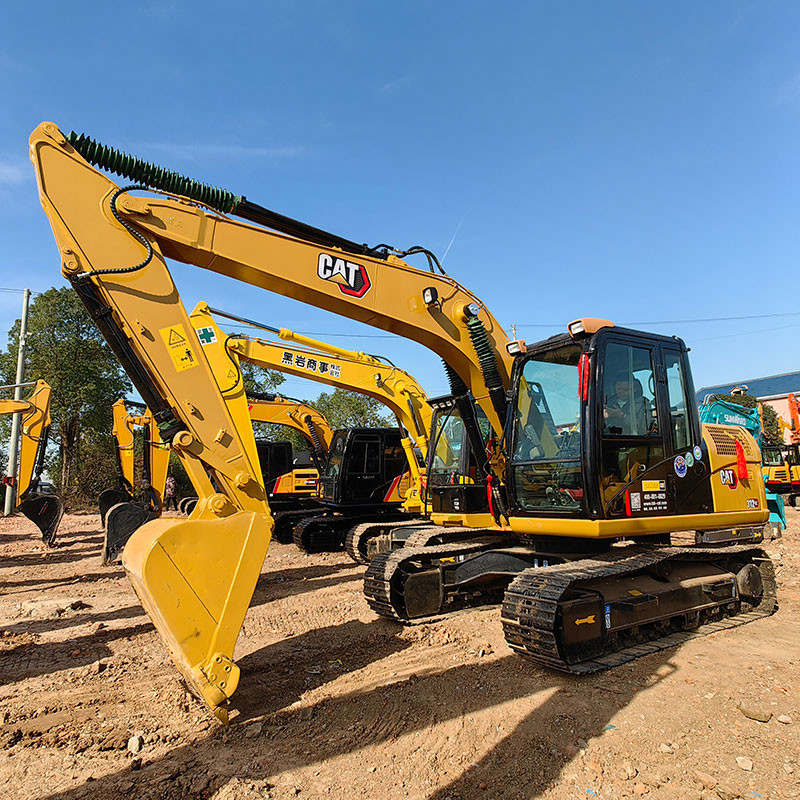 Small Used Caterpillar Excavators 72KW CATC4.2 Engine Hydraulic Used 312 CAT Excavator