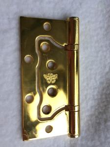Wholesale Long Life Brass GP Color Steel Flush Hinge For Furniture Door Using from china suppliers