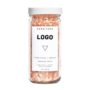 Wholesale 30g 250g Relaxing Bath Salts OEM Hemp Pink Himalayan Salt Bath from china suppliers