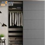 Modern Wood Style PANEL Wardrobe Closet for Bedroom European Design and