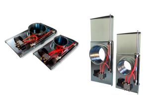 Wholesale Double Cylinder Dust Collection Blast Gate Pneumatic Sliding Dampers 300mm from china suppliers