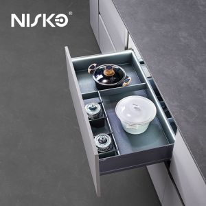 Wholesale Kitchen Pull Out Base Cabinet Basket Multi Purpose Adjustable Shelves from china suppliers