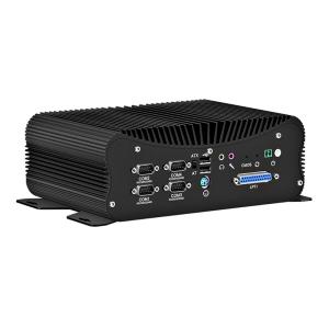 Wholesale Fanless GPIO Industrial Embedded Mini PC Dual LAN RS422 from china suppliers
