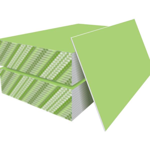 Fiberglass Gypsum Board 1220x2440mm 9mm 12mm Thickness Fireproof Waterproof High