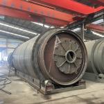 15.5kw Type Small Scale Waste Tyre Plastic Rubber Pyrolysis Plant For Fuel