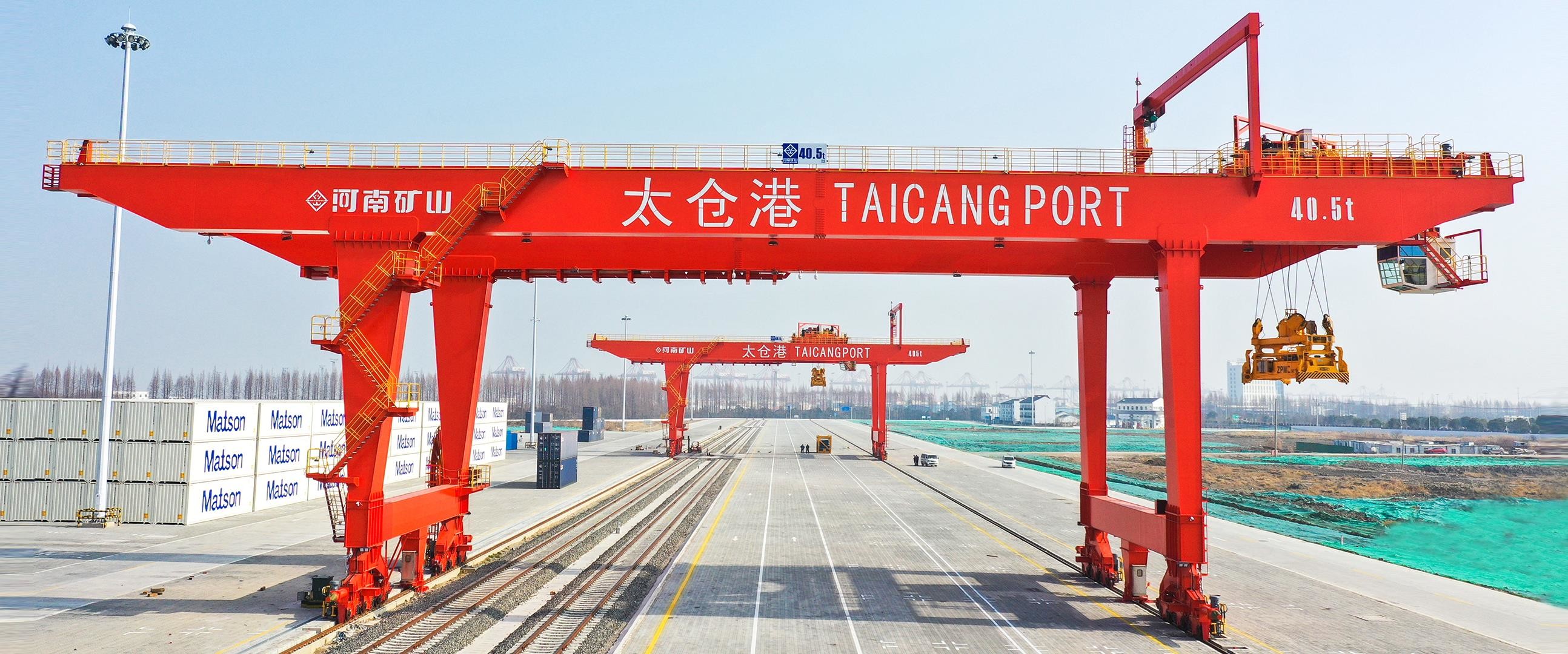 MG Type 30T Double Girder Hook Gantry Crane A5 Class With Cantilever