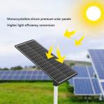Dimming Smart Solar Street Light Solar Powered Street Lamps 60w
