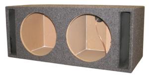 China DUAL 12 INCH PORTED MDF EMPTY BOX on sale