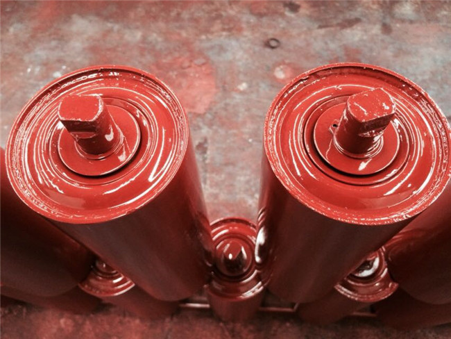 Conveyor Parts Q235 Carrying Roller Anti Magnetic Mining Roller