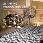 Large Water Ripple Stainless Steel Plate For Indoor Outdoor Wall Ceiling