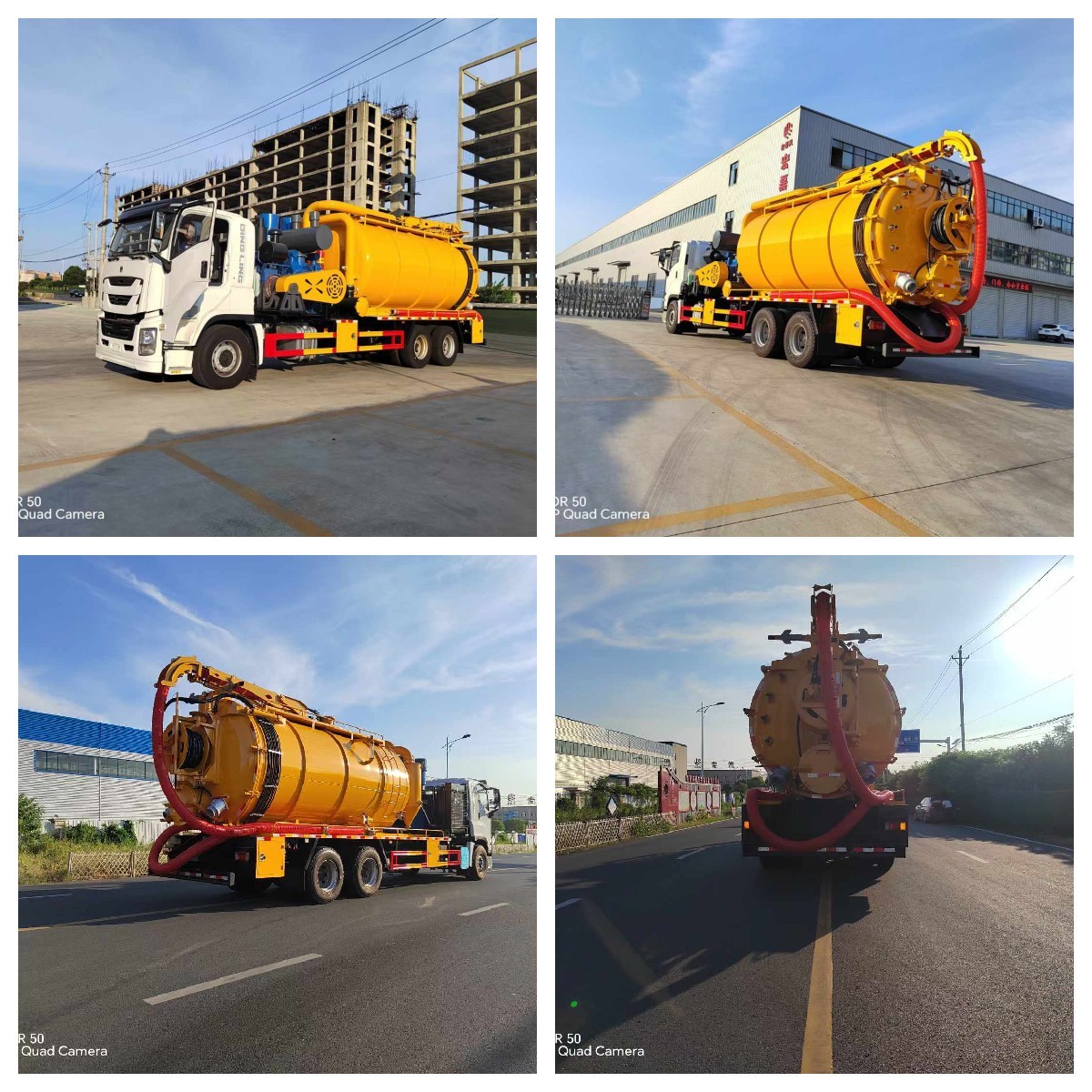 20,000 Liters Japanese ISUZU VC61 6x4 High Pressure Sludge Suction Truck Sewage Tank Truck