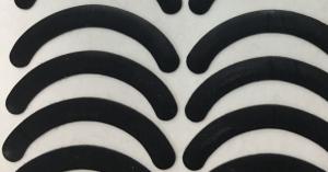 Polytetrafluoroethylene Mouse Feet PTFE Material Curve Shape