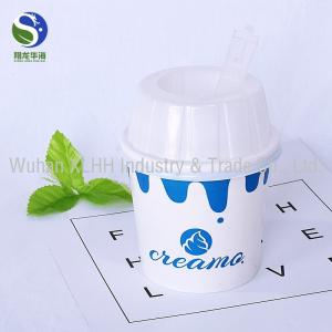 Wholesale Close Bonding Paper Ice Cream Sundae Cups No Leak Paper Ice Cream Tubs from china suppliers