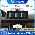 Viknav Car Radio For Porsche Cayenne (2011-2017) 12.3 inch Vehicle Stereo