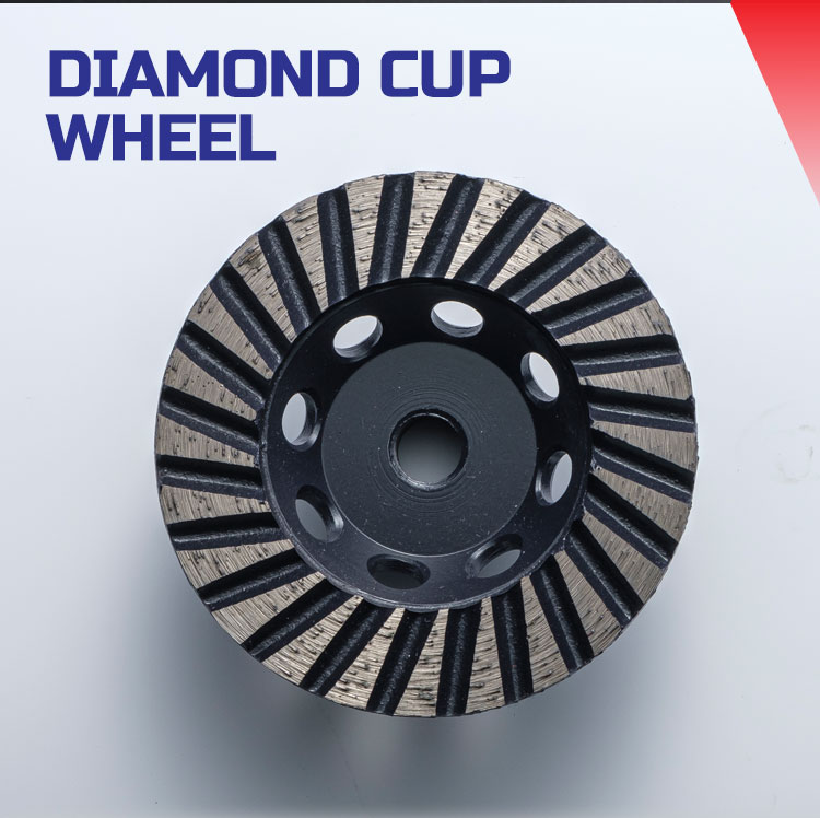 Diameter Customized Acceptable 100mm Cup Diamond Grinding Wheel for Slabs Polishing