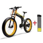LANKELEISI Luxury 26 inch 1000W Electric bike With 14.5AH Panasoni'c Battery