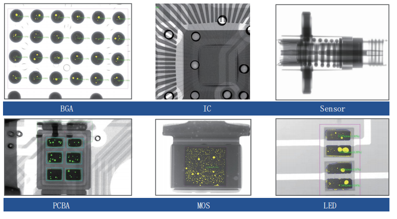 Enhanced Tilt Inspection High Precision MOSFET Component Xray Inspection System AX8300 Unicomp Stable Performance
