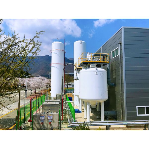 Low energy VPSA vacuum adsorption oxygen production