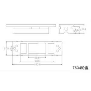 plastic sliding window roller