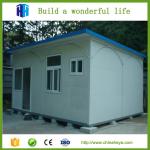 prefabricated sandwich panel cheap house 20FT living container house prices