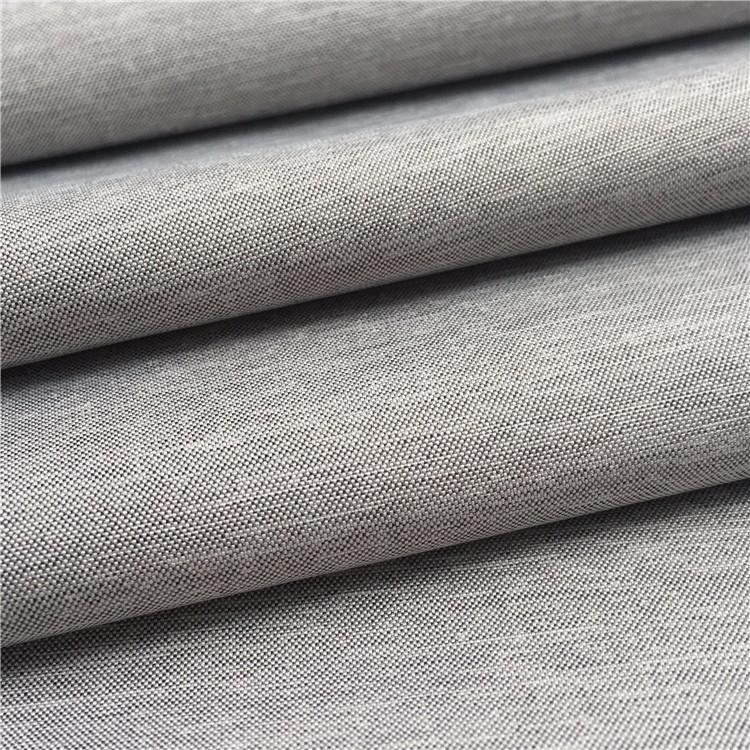 150D Fine Plain Cationic Two-Tone Bamboo Slub Style Mini Matt Fabric for Shirts Summer Clothing