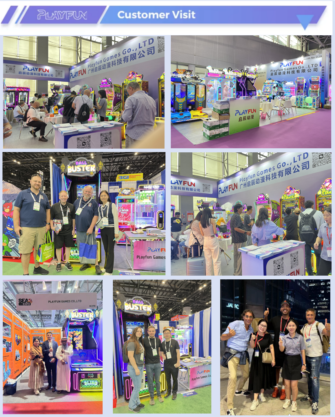 Playfun Kids Coin Operated Redemption Arcade Game Machine