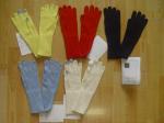 Conductive Finger Long Cashmere Gloves , Plain Soft Womens Knit Gloves