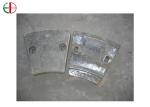 GX300 Cr15Mo2 Ni High Cr White Iron Cement Mill Groove Liners Before Heat
