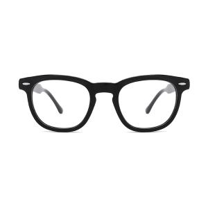 Wholesale Non Prescription Round Optical Glasses Women Acetate Clear Lens Eyewear 48mm 21mm 145 mm from china suppliers