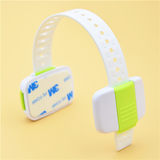 Non Toxic Child Safety Cabinet Locks Safe Plastic Material SGS / ROHS Certificated