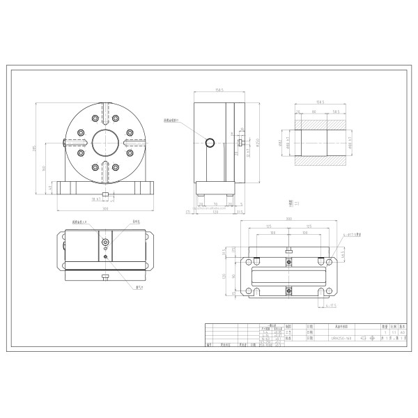 Disc Tailstock for CNC Rotary Table